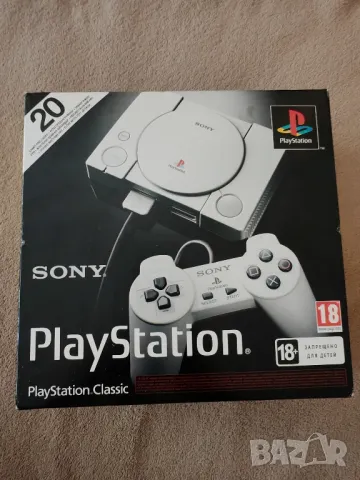 SONY Pley Station Clasik конзола с вградени 20 игри. 