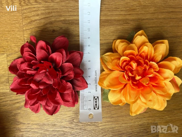 Цвете за коса ,аксесоар към носия , снимка 17 - Аксесоари за коса - 45465208