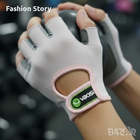 Анатомични дишащи ръкавици за тренировка Vbosi StrongHold, 2 бр. в опаковка, снимка 3 - Спортна екипировка - 52414029