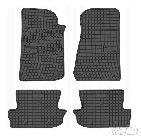 Гумени стелки Frogum за Jeep Wrangler IV 2017 - 2025