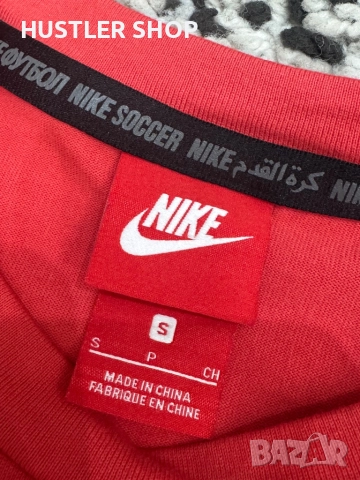 Мъжка блуза NIKE SOCCER. Размер S, снимка 5 - Блузи - 52967317
