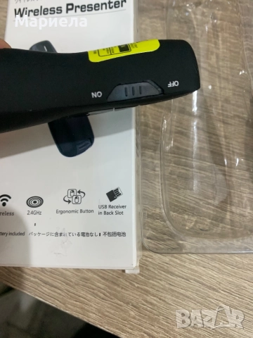 Безжично дистанционно устройство за презентации, снимка 4 - Друга електроника - 51987008