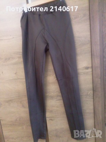 Еластичен клин в цвят шоколад