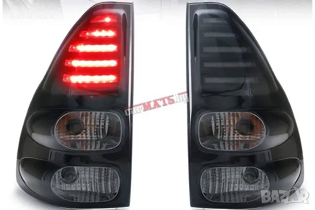 Диодни стопове за Toyota Land Cruiser J120 (2003-2009) - опушени