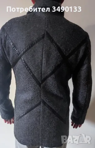 Мъжко палто Desizo Monni , снимка 4 - Палта - 47409814