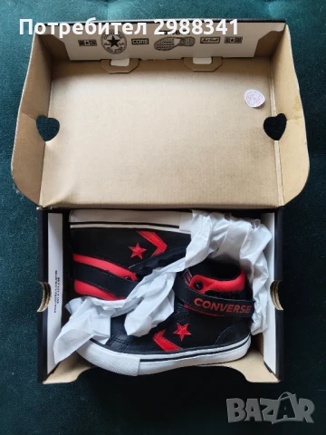 Детски обувки Converse за момче, 28 размер, чисто нови от САЩ!, снимка 5 - Детски обувки - 50663470