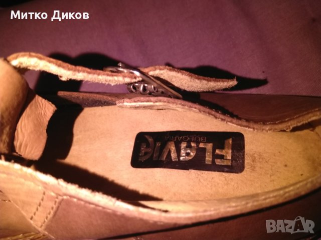 Flavia  детски български обувки №34 естествена кожа нови, снимка 4 - Детски обувки - 38612510