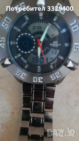CASIO Edifice-мъжки часовник-water resistant-stainless steel, снимка 14 - Мъжки - 44551343
