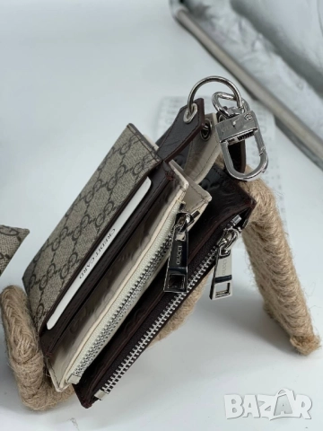 визитник от естествена кожа gucci louis vuitton , снимка 11 - Портфейли, портмонета - 51447652