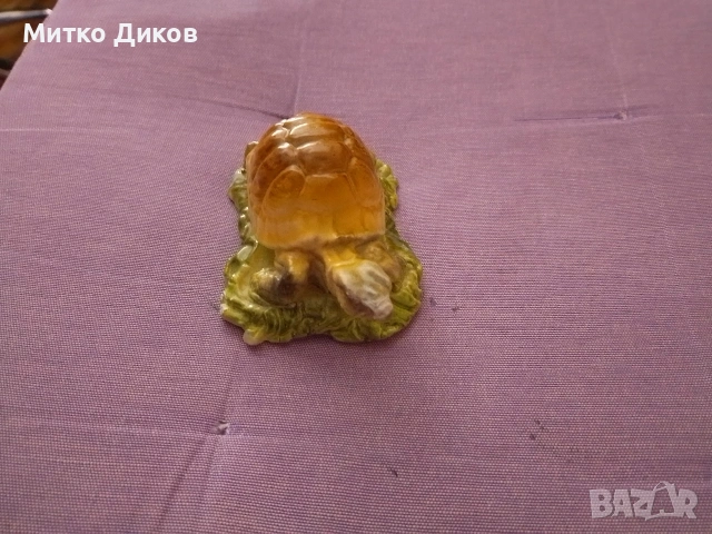 Гипсова костенурка за късмет 7х4 см, снимка 4 - Декорация за дома - 53962008