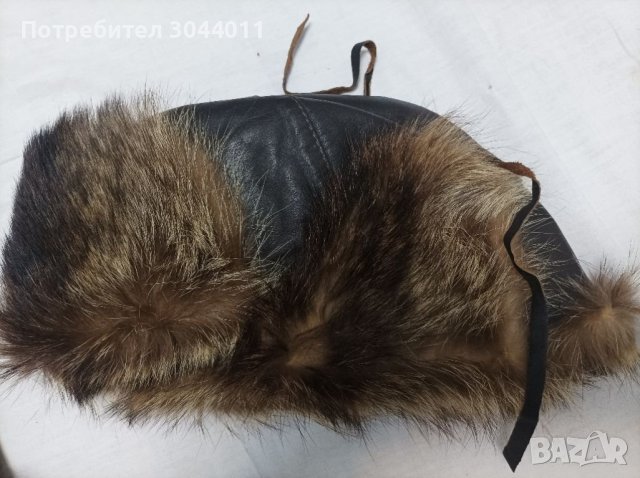 Шапки ушанки с естествен косъм , снимка 2 - Шапки - 38847540