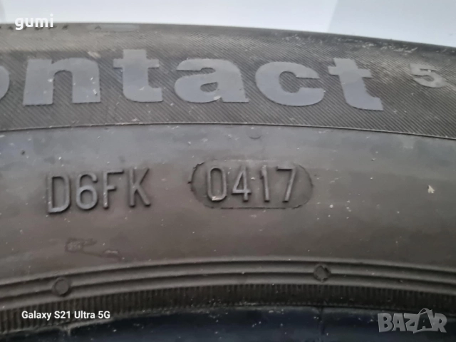 2бр летни гуми 215/60/17 CONTINENTAL L04009 , снимка 4 - Гуми и джанти - 51886769