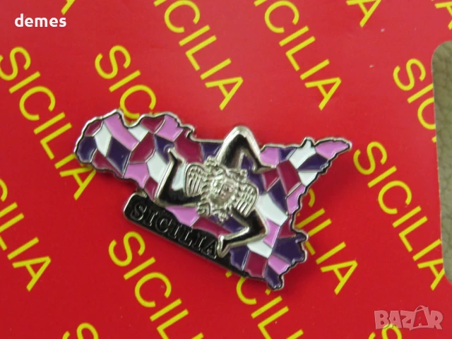 Значка от Сицилия, снимка 2 - Колекции - 50760366