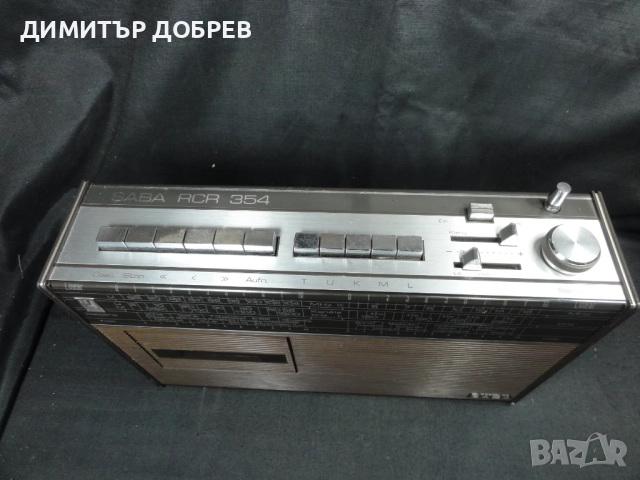 СТАР РЕТРО РАДИО КАСЕТОФОН SABA RCR 354 GERMANY, снимка 5 - Радиокасетофони, транзистори - 52077131