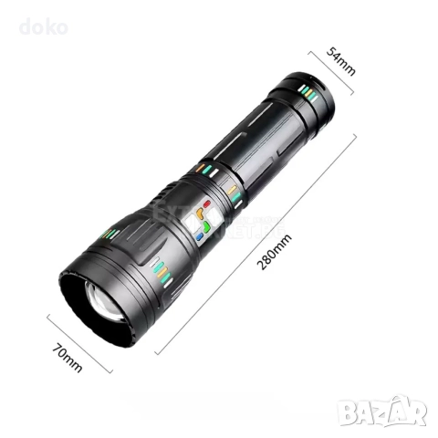 Лед фенер до 1000м "УНИКАЛЕН" , снимка 4 - Прожектори - 52419480