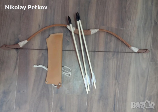Комплект лък, стрели и колчан  
