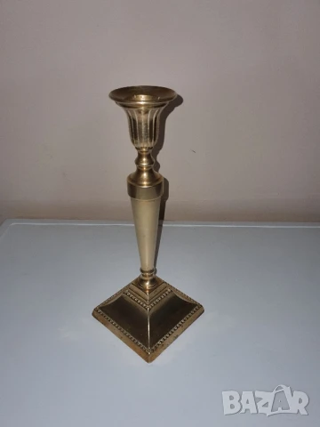 Месингов Свещник, снимка 4 - Декорация за дома - 50919348