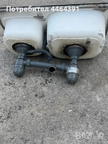 Двойна кухненска мивка , снимка 5 - Мивки - 51447734