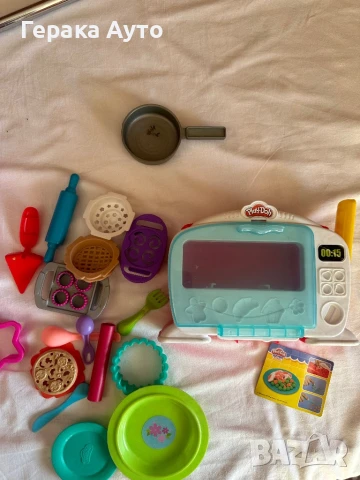 Детски играчки: кухня, докторски комплект, PlayDoh, легло за кукли, столче за кукли, люлка за кукли, снимка 7 - Кукли - 50495156