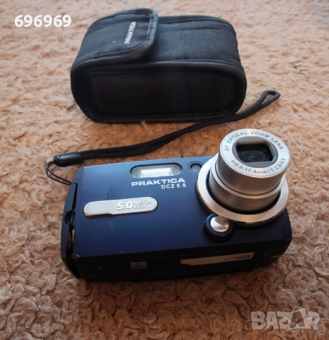 Цифров фотоапарат Praktica DCZ 5.5 (5 мегапиксела), снимка 2 - Фотоапарати - 54007306