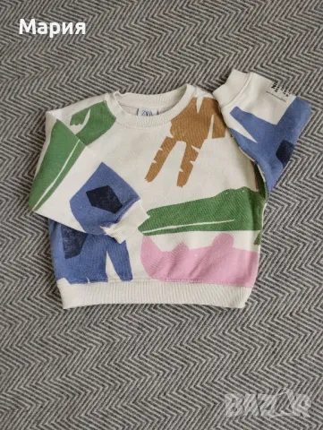 Zara, HM дрехи за момиче 6-9м, снимка 2 - Бебешки блузки - 49112608