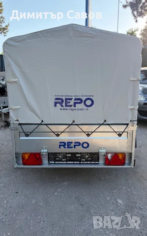 Туристическо ремарке REPO RPP с брезент и шпригли до 750кg., снимка 5 - Ремаркета - 55728778
