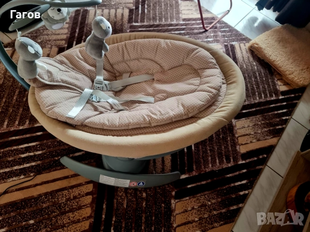 Бебешка люлка електрическа, снимка 3 - Електрически играчки - 54097089