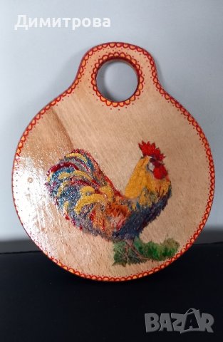 Петел. Домашни животни. Кухненска дъска. , снимка 7 - Кокошки и пуйки - 44182921