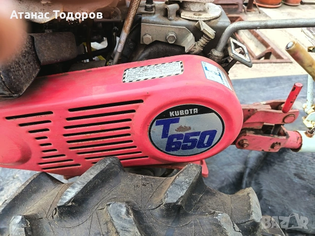 мотофреза Kubota, снимка 4 - Селскостопанска техника - 53994911