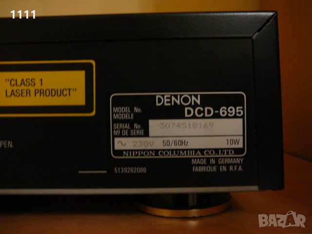 DENON DCD-695, снимка 4 - Ресийвъри, усилватели, смесителни пултове - 35325414