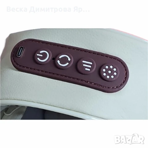 Електрически масажор за врат, гръб и тяло – Вашият персонален терапевт у дома, снимка 5 - Масажори - 51147409