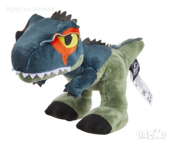 Плюшена играчка динозавър със звук Jurassic World Джурасик свят 4 вида Mattel, снимка 11 - Плюшени играчки - 50034585