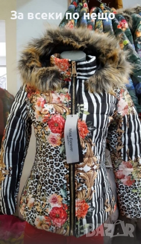 Дамско Зимно Яке С Качулка Код SV-52, снимка 3 - Якета - 52500717