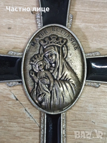 Голям кръст (медальон), снимка 2 - Колиета, медальони, синджири - 54183201
