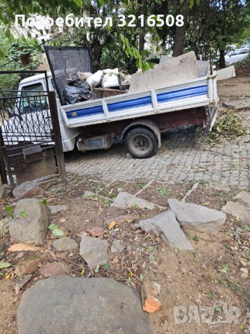 Извозване на отпадъци почистване на дворове събаряне на стари построики