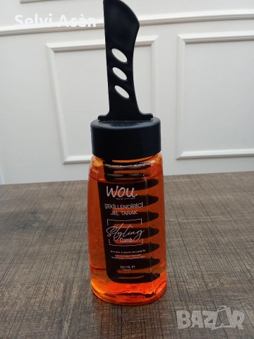 Вакса за коса с гребен, снимка 3 - Аксесоари за коса - 53997639