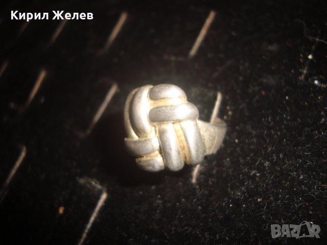 СРЕБЪРЕН СРЕБРО 925 АРТ ПРЪСТЕН МАЙСТОРСКА ИЗРАБОТКА 17152, снимка 14 - Пръстени - 31263401