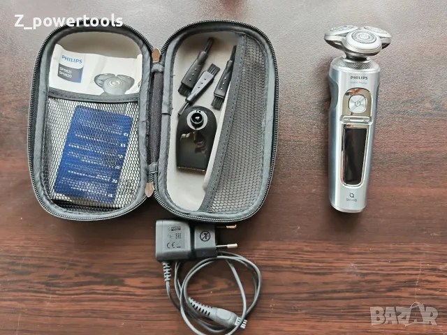 висок клас мъжка електрическа самобръсначка Philips S9000 Prestige (модел SP9820 с технология SkinIQ