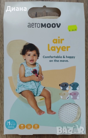Aeromoov подложка против изпотяване за столче/количка