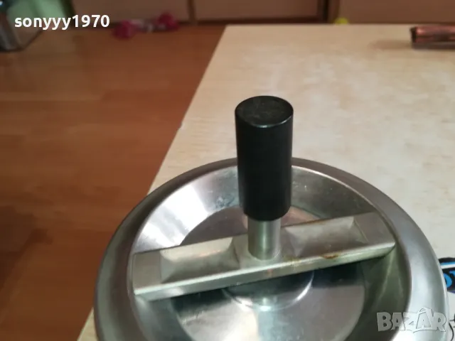 GERMANY-12Х12СМ-ПЕПЕЛНИК ВНОС SWISS 2801252002, снимка 7 - Антикварни и старинни предмети - 48869725