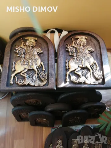 Св. Георги-релеф 3D , снимка 2 - Икони - 47597742