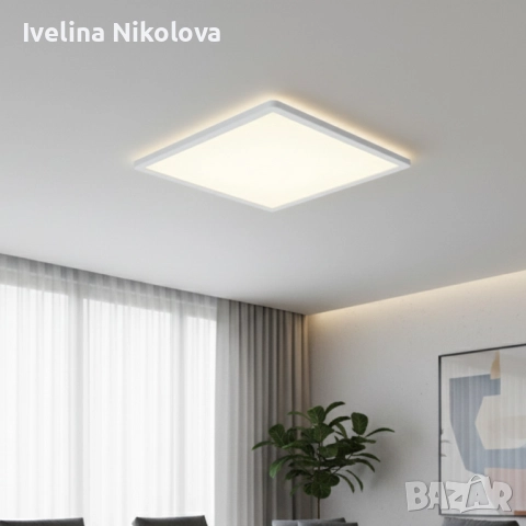 Модел: BestLuz 3 Step Dimming LED панел; Тип осветление: LED панел с 3 нива на димиране (100%, 50%, , снимка 5 - Лампи за таван - 52412108
