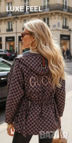Дамска Ветровка ✨ Gucci , снимка 3 - Якета - 52425777