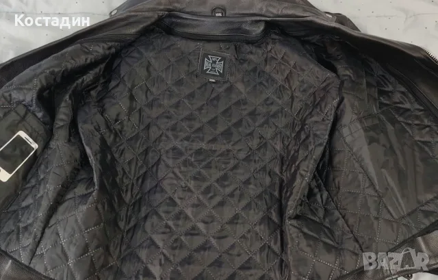 Продавам кожено яке(биволска кожа), снимка 2 - Якета - 56196167