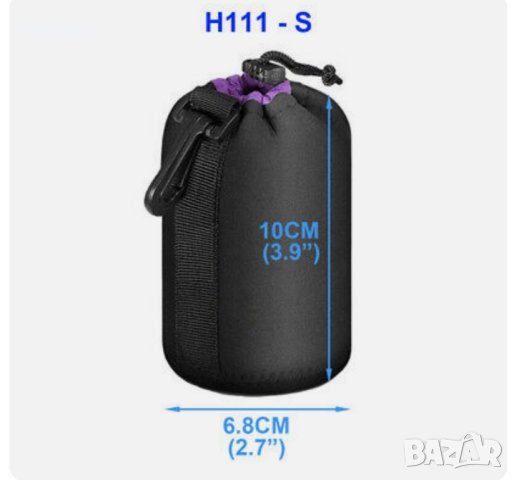 Калъф за обектив на фотоапарат, снимка 3 - Фотоапарати - 44508270