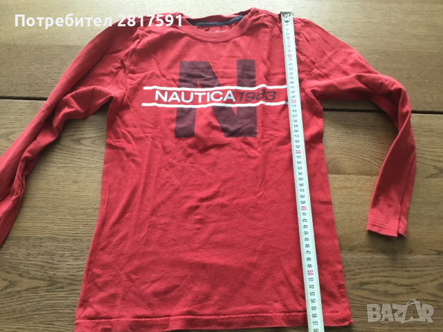 Детска блуза с дълъг ръкав Nautica, размер М 10-12