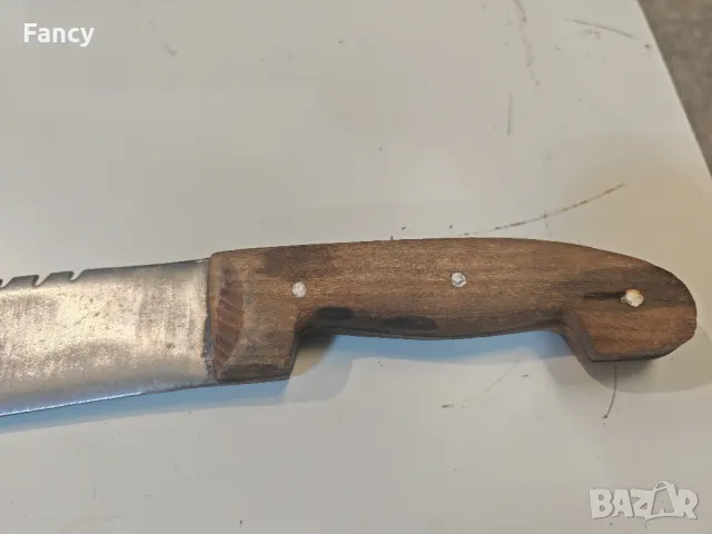 Стар голям нож 44 см, снимка 5 - Колекции - 47617002