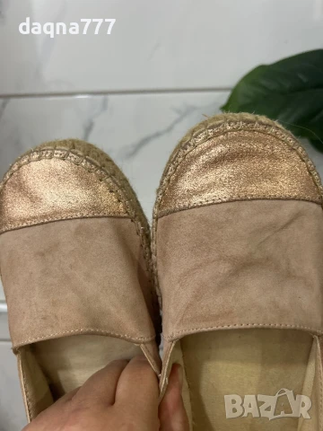 Немски еспадрили естествена кожа, снимка 8 - Дамски ежедневни обувки - 50592201