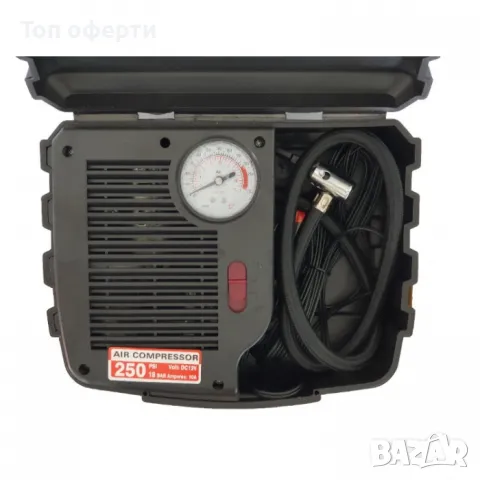 Компресор за гуми в куфар - 644, снимка 3 - Компресори - 49344730