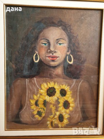 Уникална маслена картина, снимка 3 - Картини - 30015336